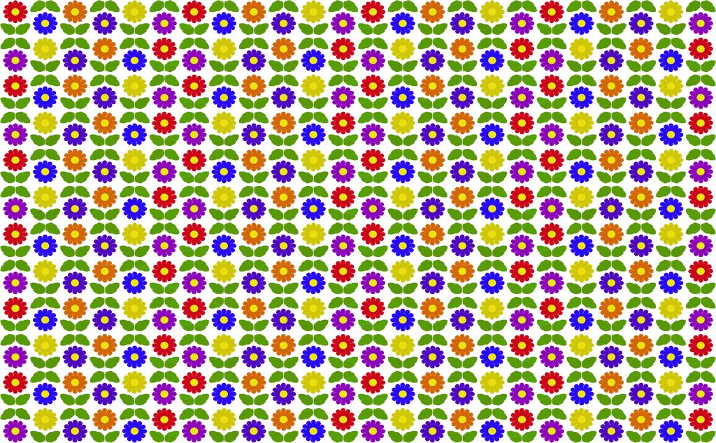 Computer wallpaper - flower pattern