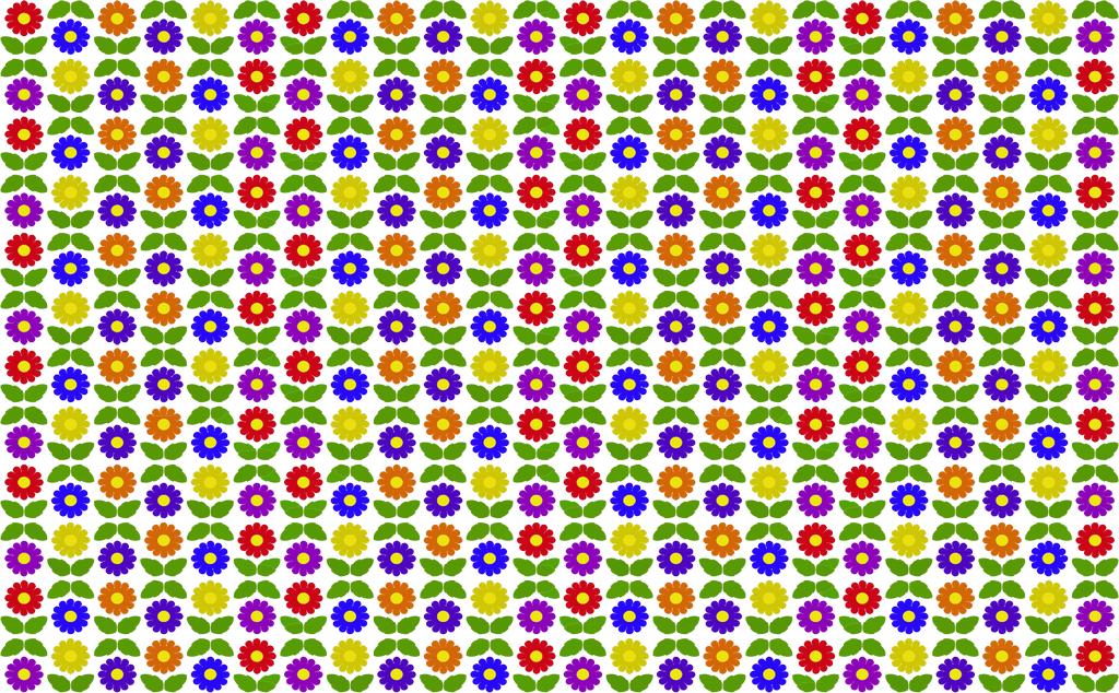 Computer wallpaper - flower pattern